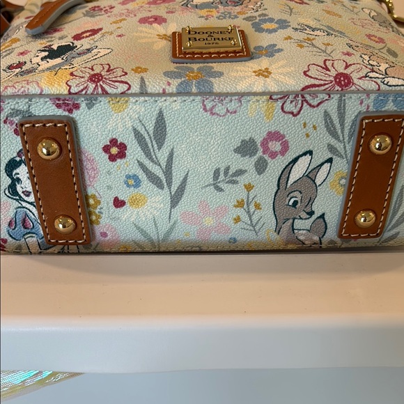 NWOT Dooney & Bourke Blue Disney Floral Bag- Firm price!! - Picture 4 of 6